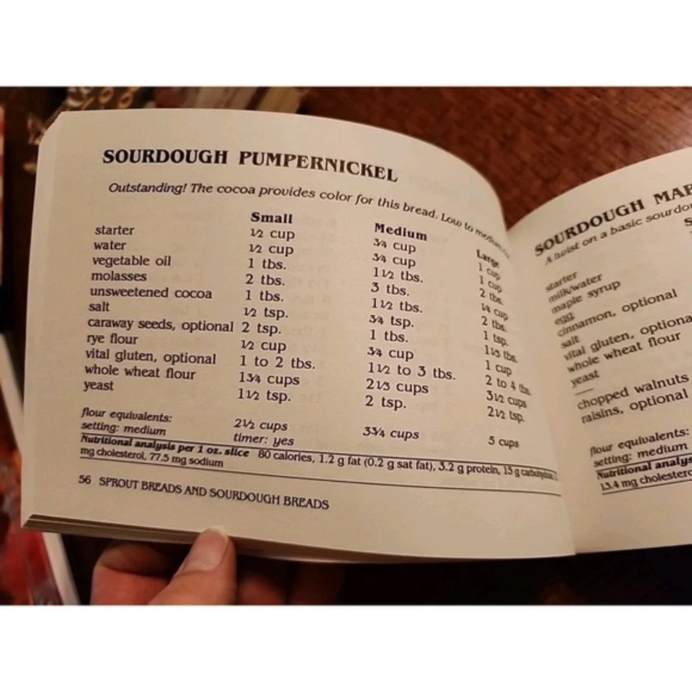 The Bread Machine Cookbook IV: Whole Grains & Natural Sugars ‎ GOOD